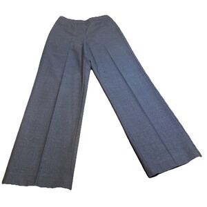 Eddie Bauer Size 6 Wool‎ Blend Stretch Career Pants Charcoal Trousers Singapore